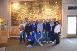 The club members at the Albany Regional Museum in 2015.